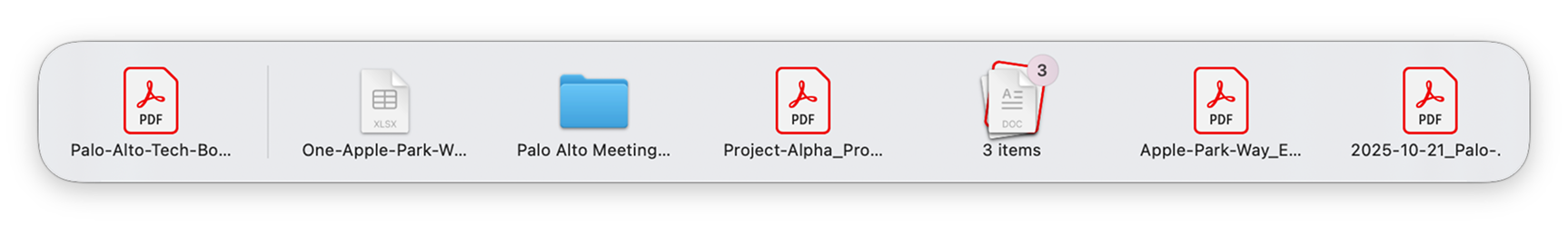 Shelfinder app shelf for files